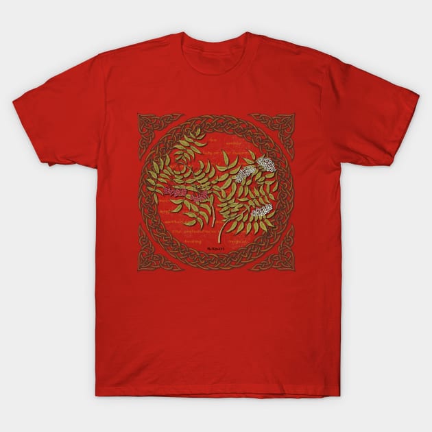 Celtic Rowan T-Shirt by lottibrown